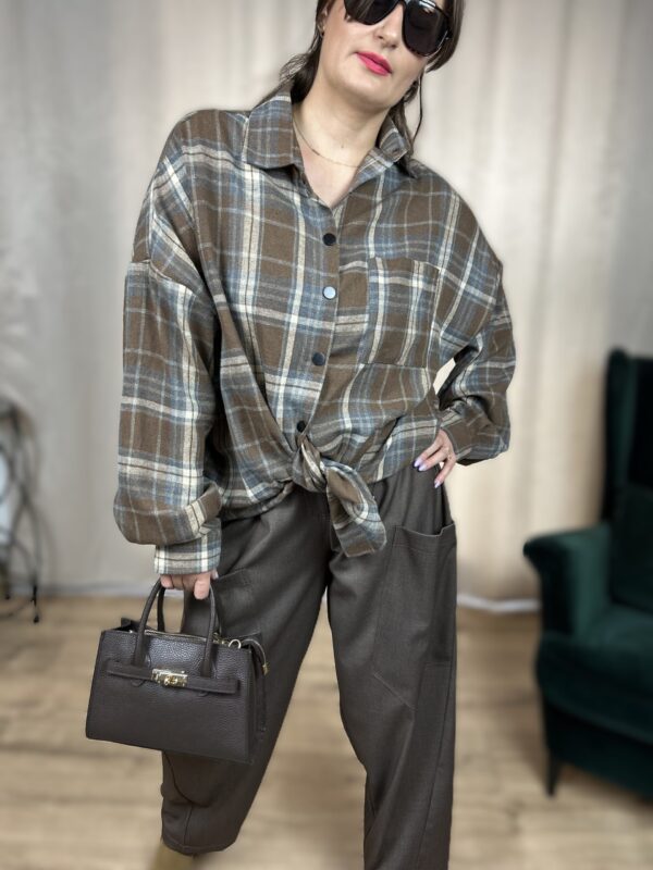 Spodnie brown oversize