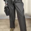 Spodnie brown oversize