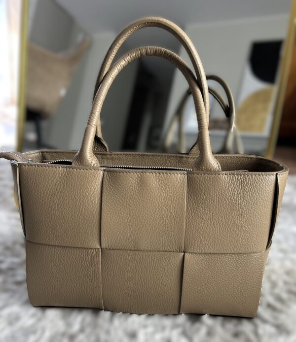 Torba skórzana pleciona 2 Torba skórzana pleciona