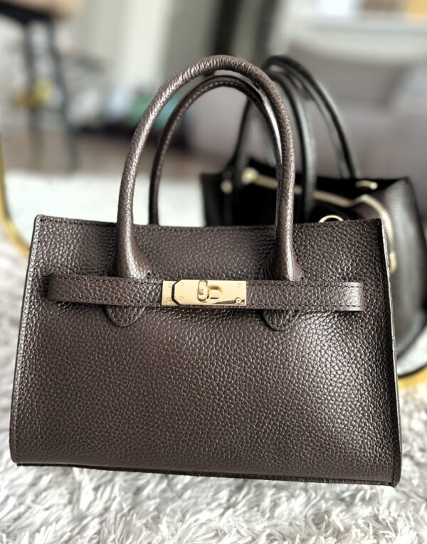 Torba skórzana z klapą