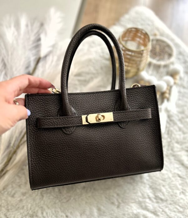 Torba skórzana z klapą