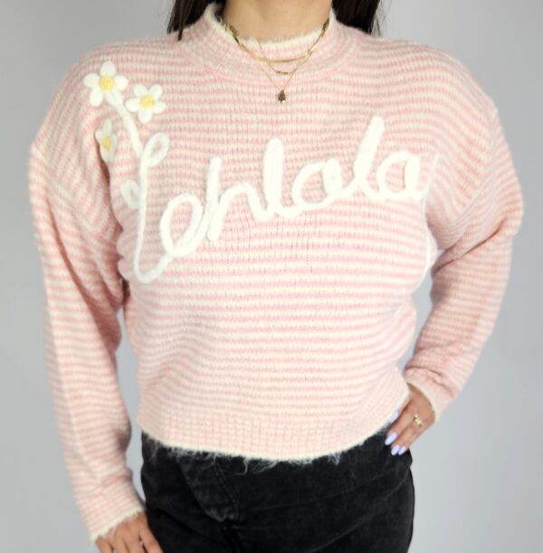 Sweter Lala Jasny Róż