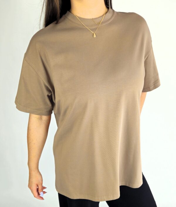top oversize mocca top oversize mocca