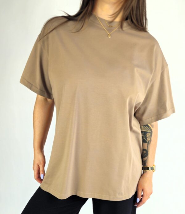 top oversize mocca top oversize mocca