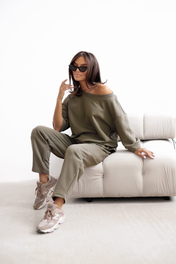 spodnie jogger baggy oliwka Spodnie jogger Baggy oliwka