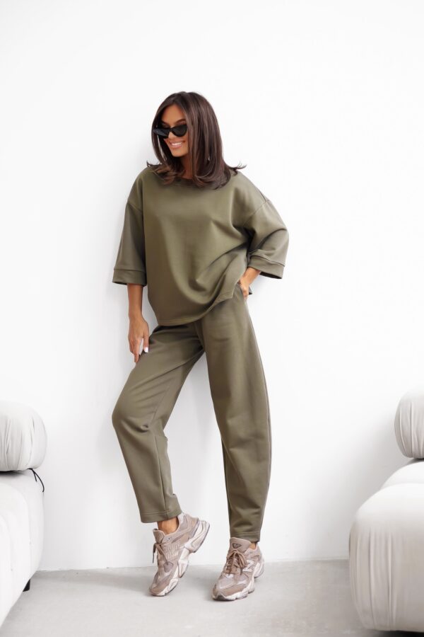 spodnie jogger baggy oliwka Spodnie jogger Baggy oliwka