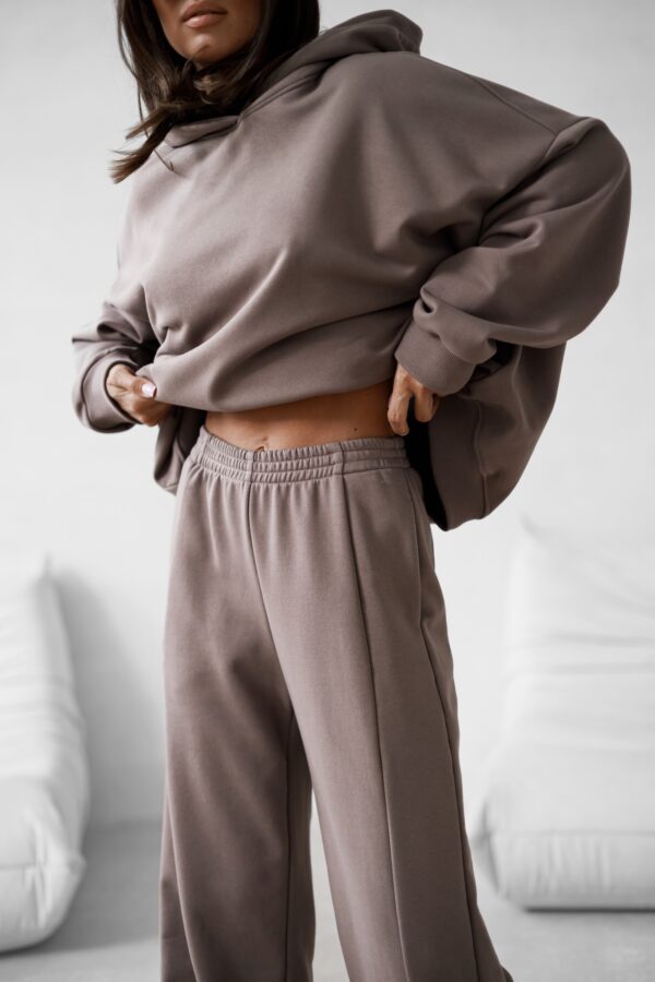 Bluza oversize Lazy jasny brąz