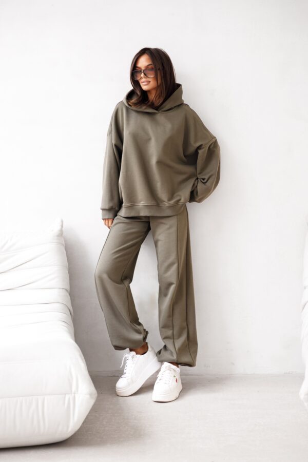 Bluza oversize Lazy oliwka