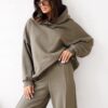 Bluza oversize Lazy oliwka