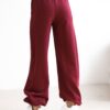 KOMPLET Bluza oversize Gaya bordo i spodnie Flex