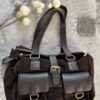 Torba cargo czekolada torba skorzana made in poland cargo casual pasek