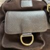 Torba cargo czekolada torba skorzana made in poland cargo casual pasek
