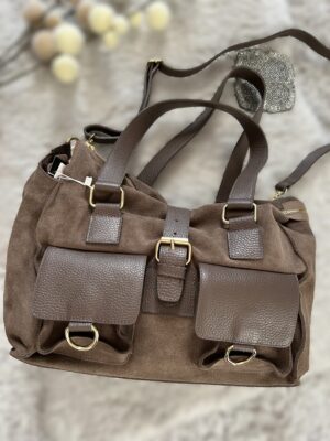 torba skorzana made in poland cargo casual pasek