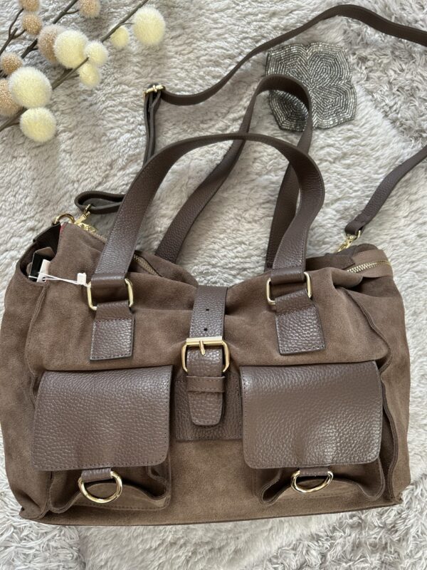 torba skorzana made in poland cargo casual pasek
