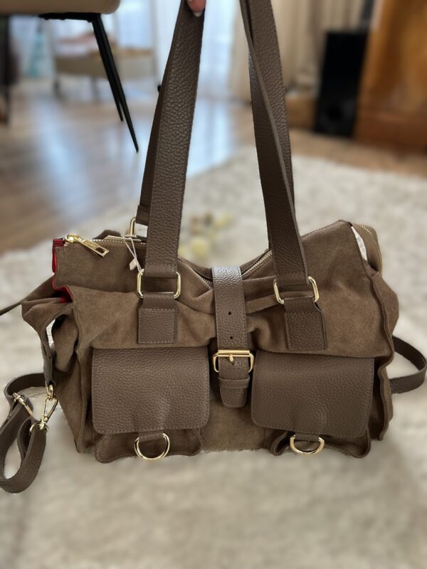 torba skorzana made in poland cargo casual pasek