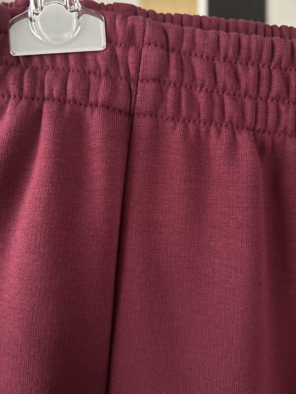 KOMPLET Bluza oversize Gaya bordo i spodnie Flex