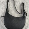 torba Luna Black torba skórzana made in poland na pasku skóra naturalna