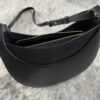 torba Luna Black torba skórzana made in poland na pasku skóra naturalna