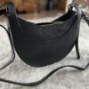 torba Luna Black torba skórzana made in poland na pasku skóra naturalna