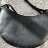torba Luna Black torba skórzana made in poland na pasku skóra naturalna